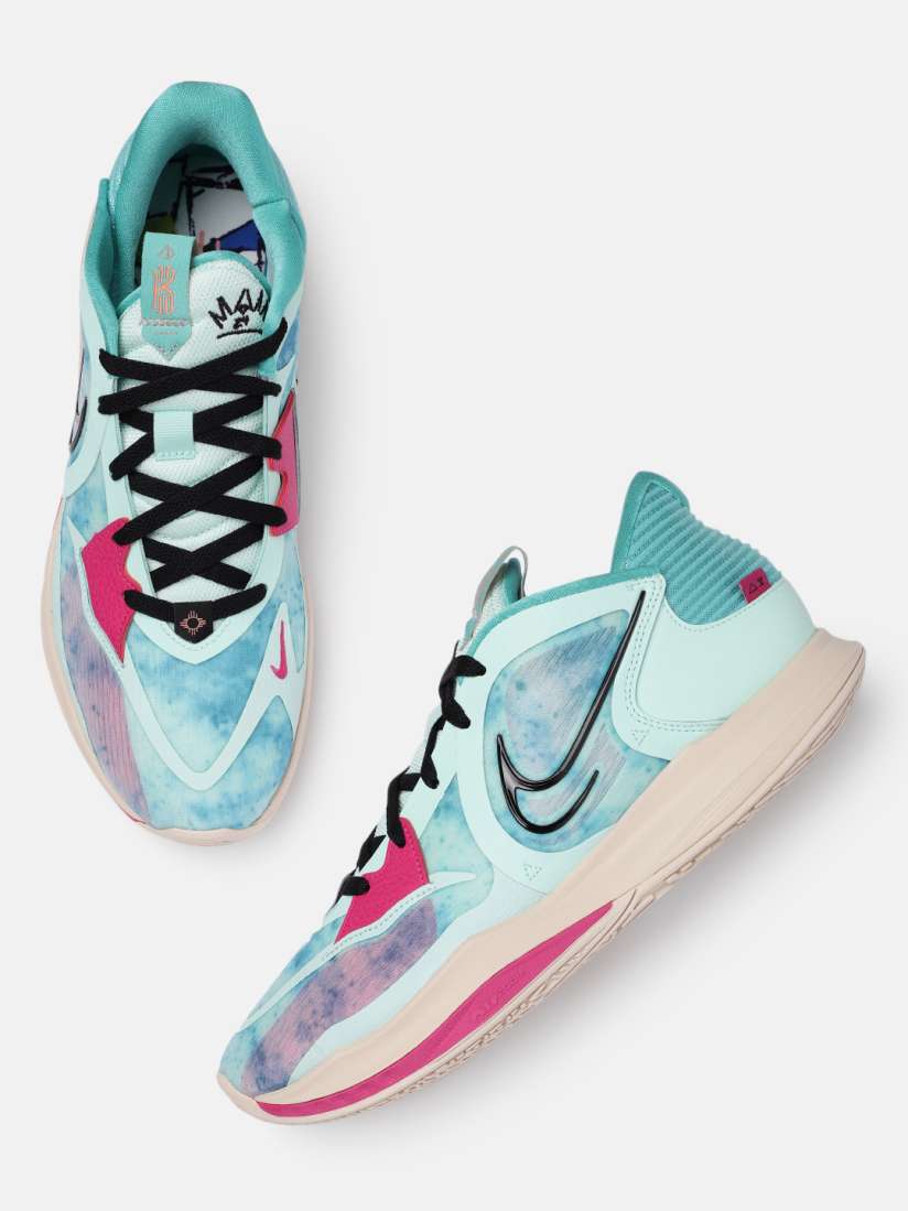 Buy Nike Men Mint Green and Pink KYRIE LOW 5 COMMUNITY EP Basketball Shoes Sports Shoes for Men 17205644 Myntra
