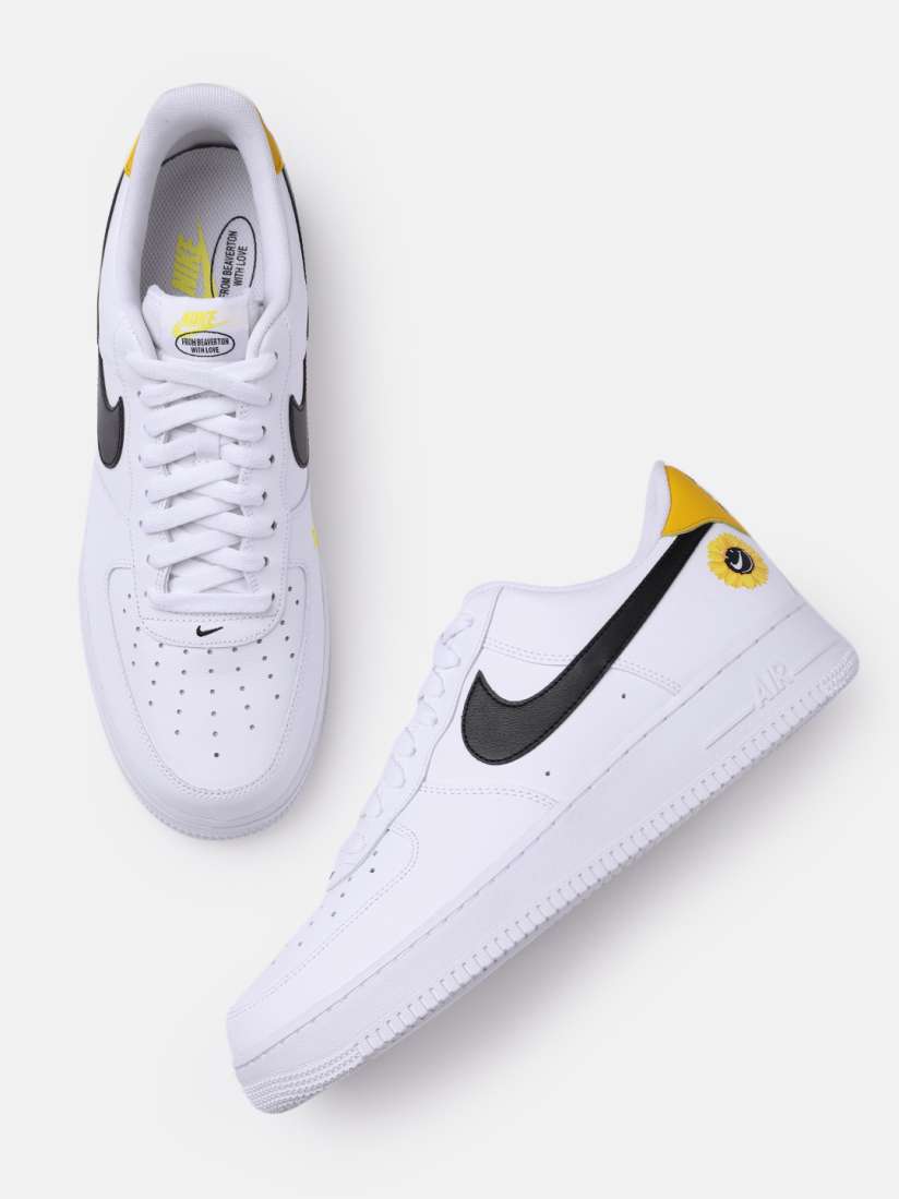 Buy Nike Men White AIR FORCE 1 07 LV8 2 Sneakers Casual Shoes for Men 17206118 Myntra