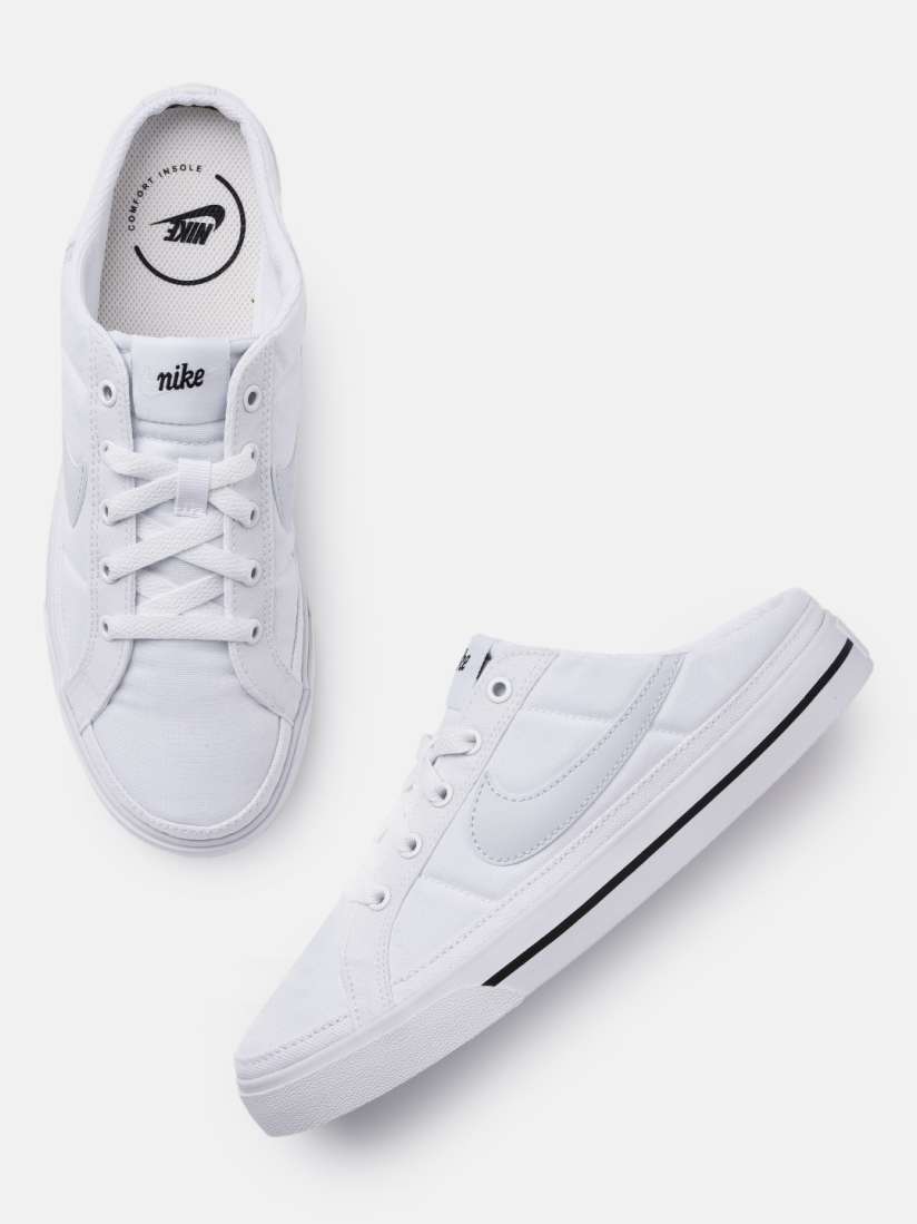 Womens white mule sneakers on sale