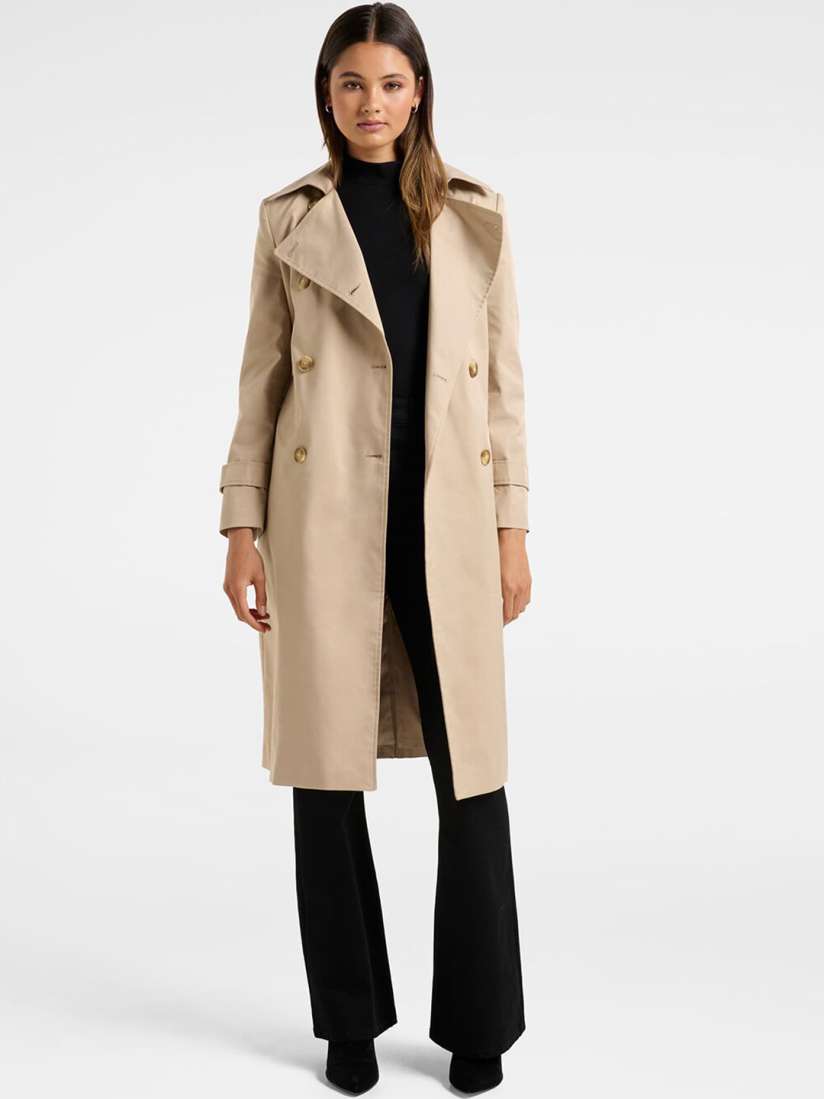 Buy Forever New Women Cream Brown Solid Trench Coat Coats for Women 17212406 Myntra