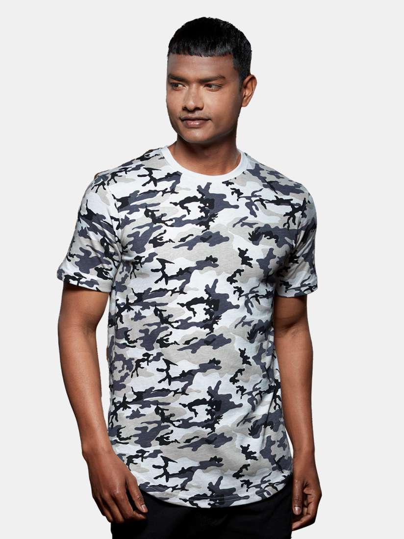 Camouflage t shirt myntra clearance