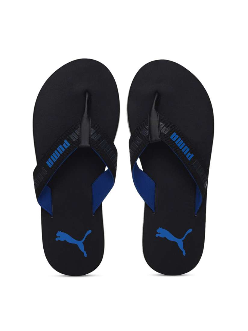 Buy Puma Men Black Blue Thong Flip Flops Flip Flops for Men 17214994 Myntra