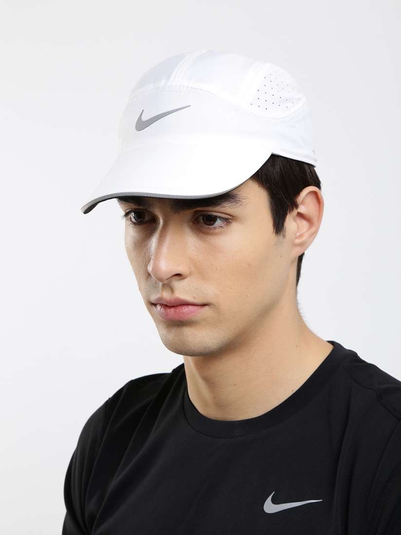 Buy Nike Unisex White NK Aerobill Running Cap Caps for Unisex 1721772 Myntra
