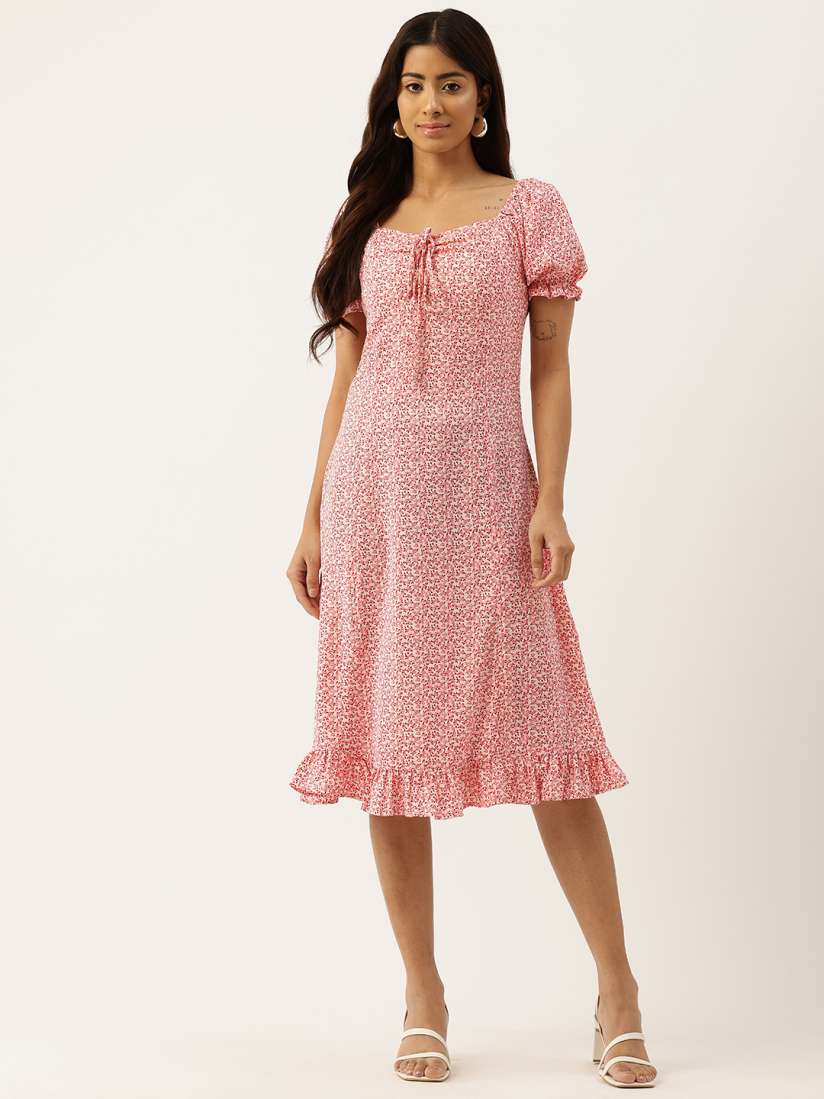 Myntra a line dresses shop