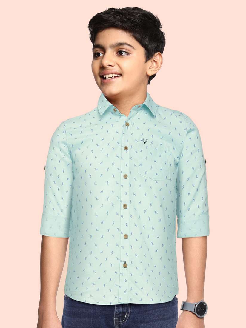 Casual Junior Boys Dress Shirts Colorful Junior Boy Casual Shirt