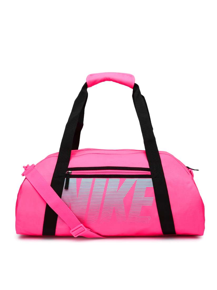 Nike pink duffle bag clearance