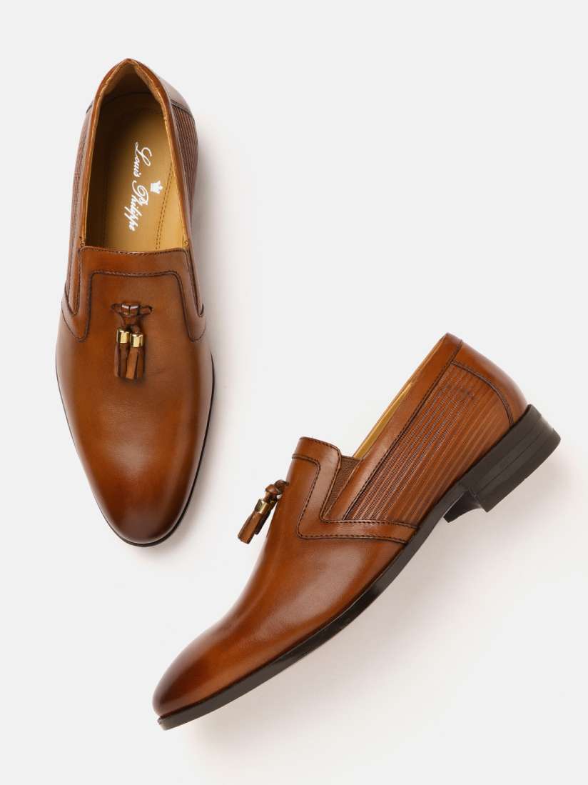 Tan colour formal shoes sale