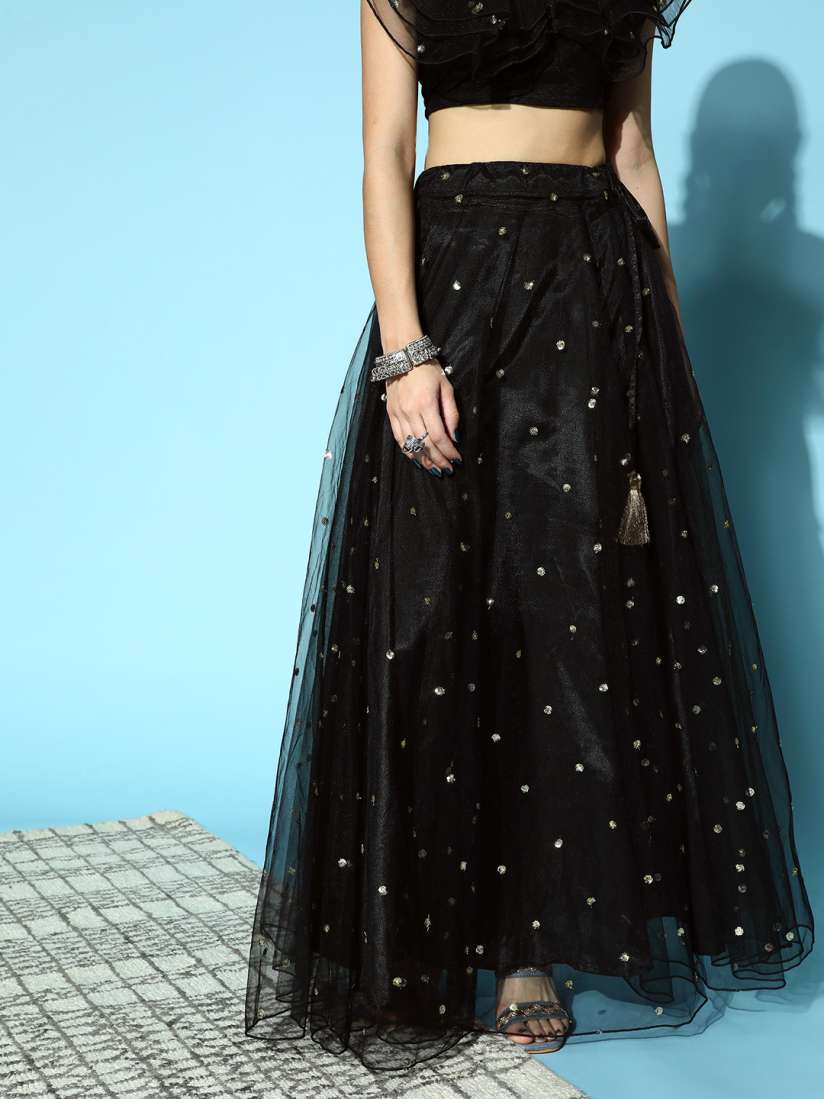 TODAYFUL Chambray Gather Skirt ブラック 36 Chambray Gather Skirt(38 BLACK): TODAYFUL: WOMENS｜ STUDIOUS