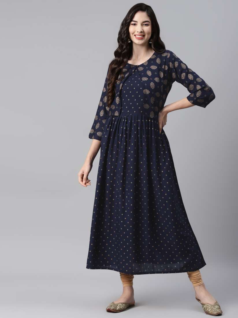 Myntra anarkali kurtis clearance