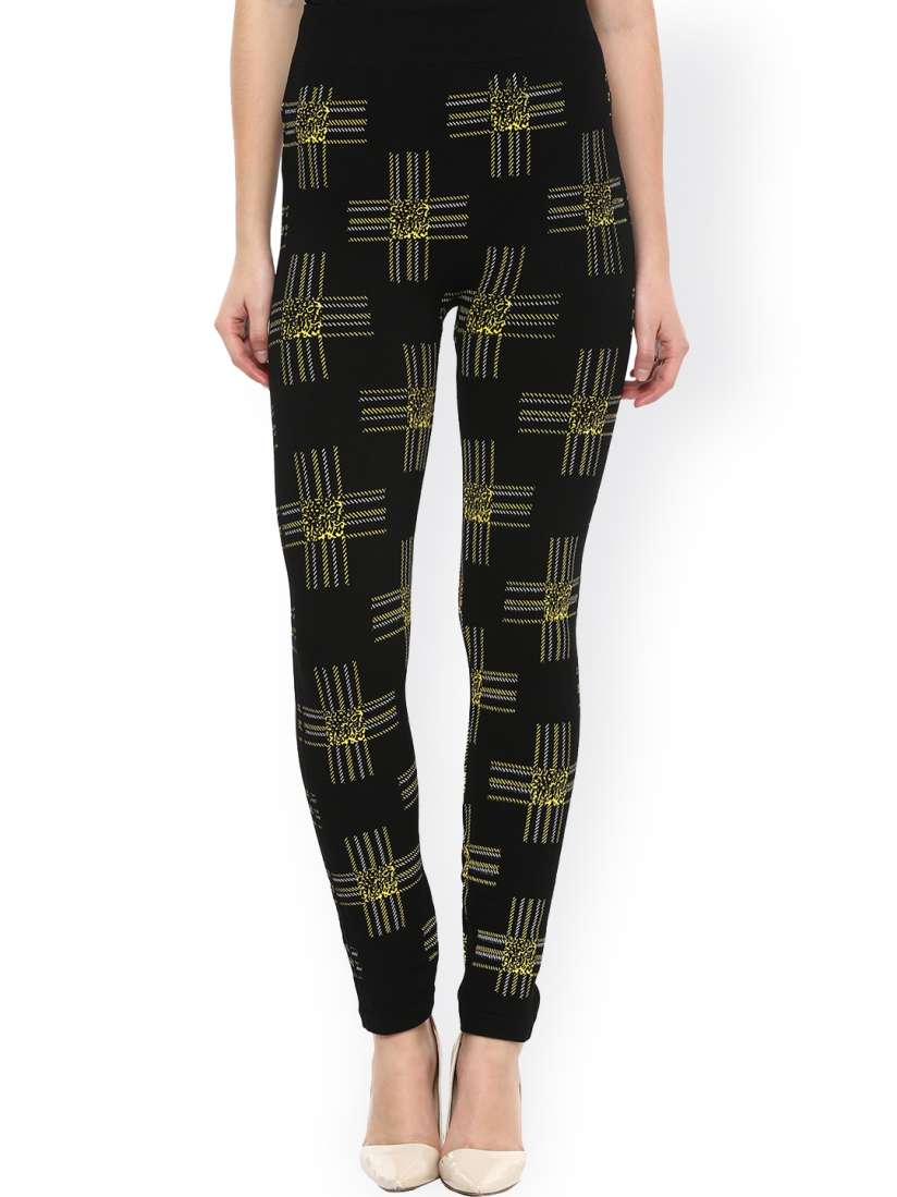 Myntra printed leggings cheap