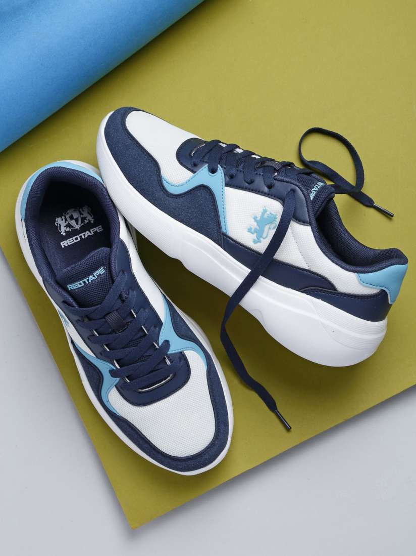 Red tape navy blue sneakers hotsell