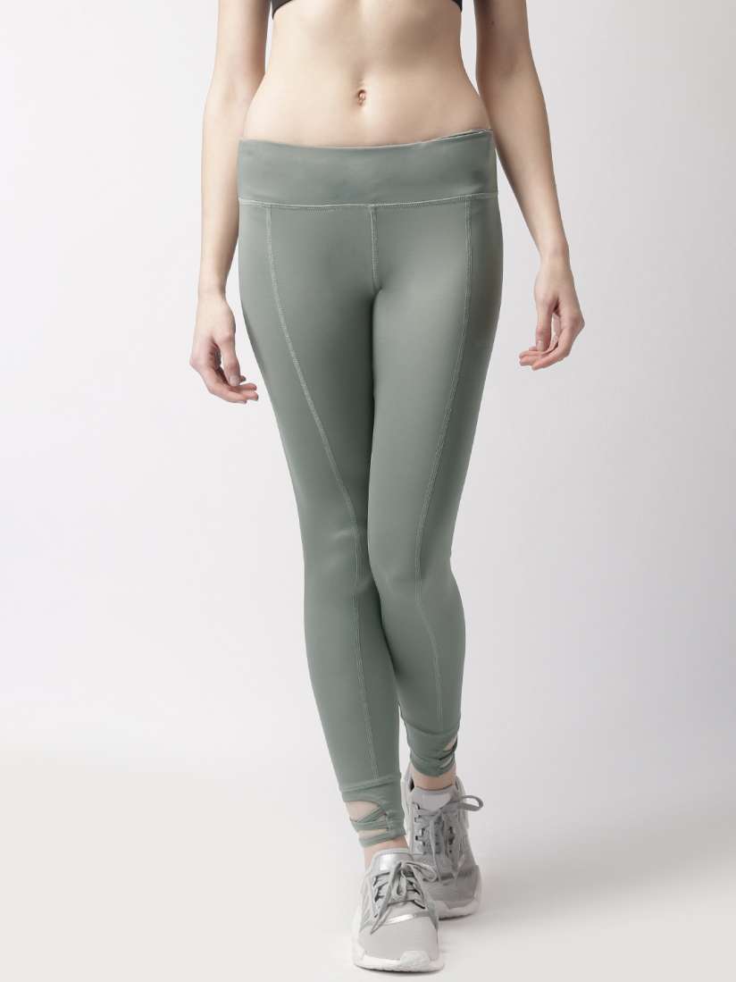 Buy 2GO Grey Training Tights with Cut Outs Tights for Women 1726649 Myntra