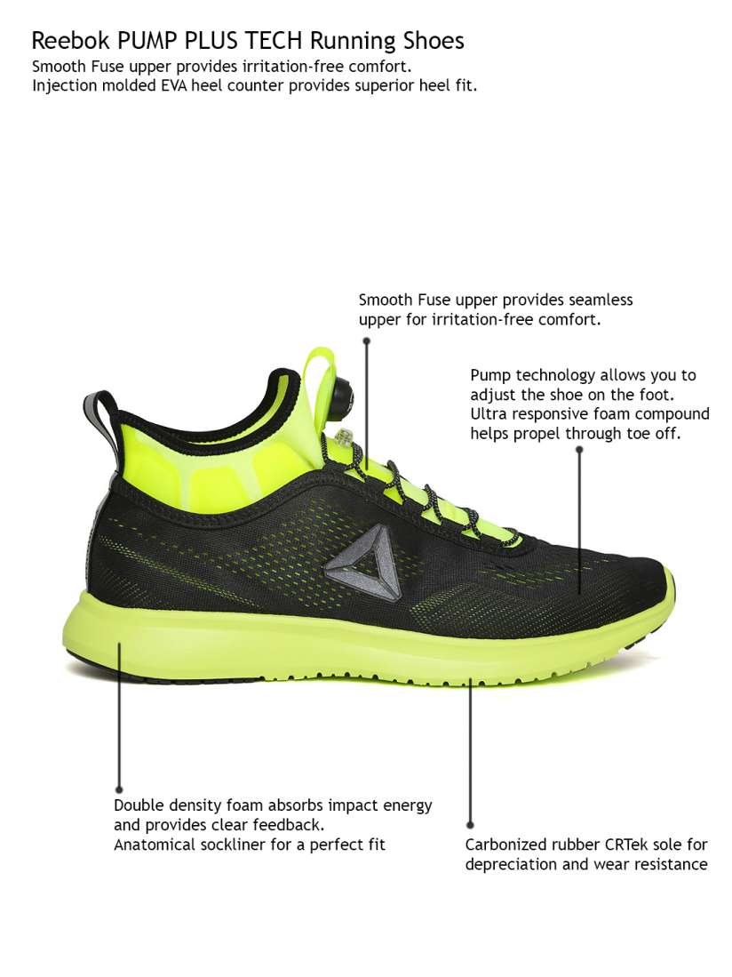 Running sneaker reebok pump clearance