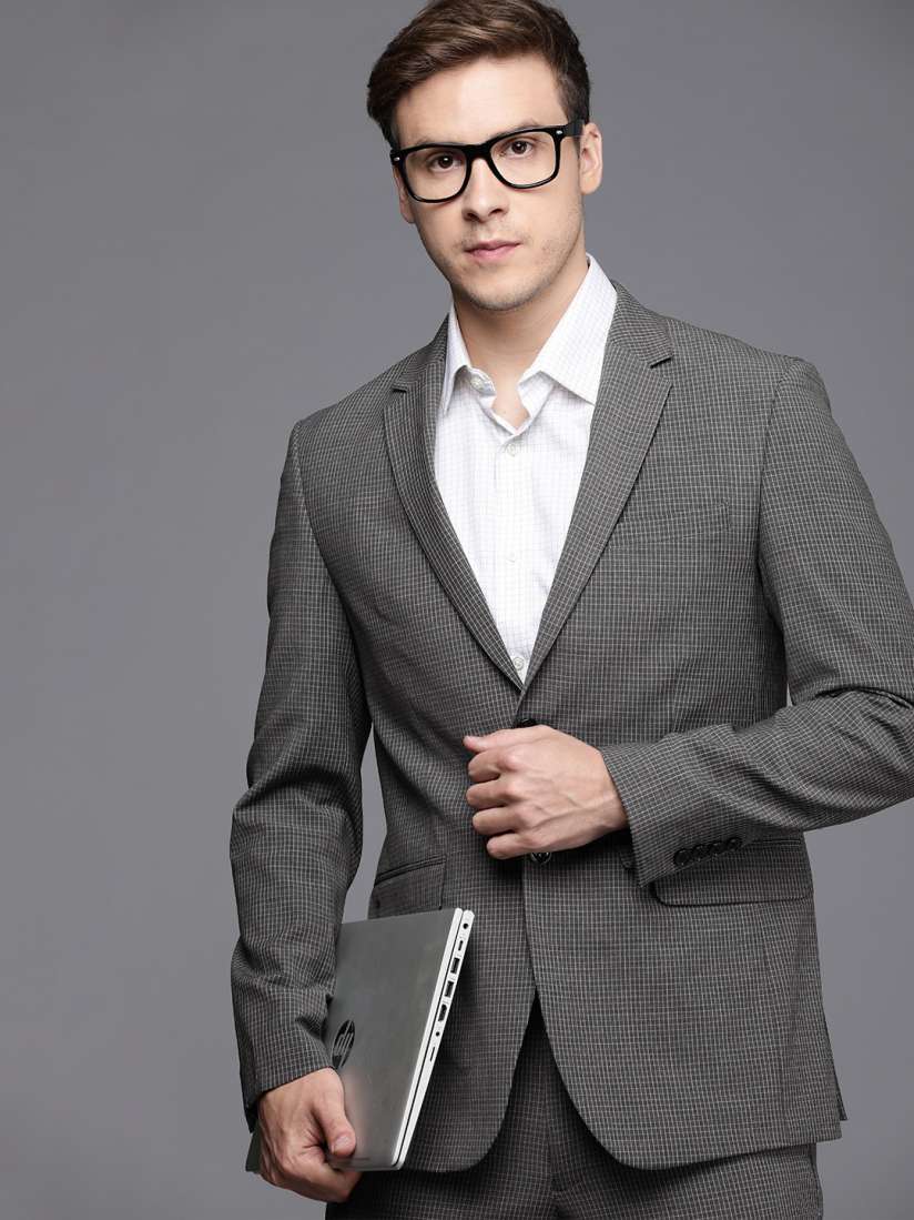 Louis philippe grey suit store