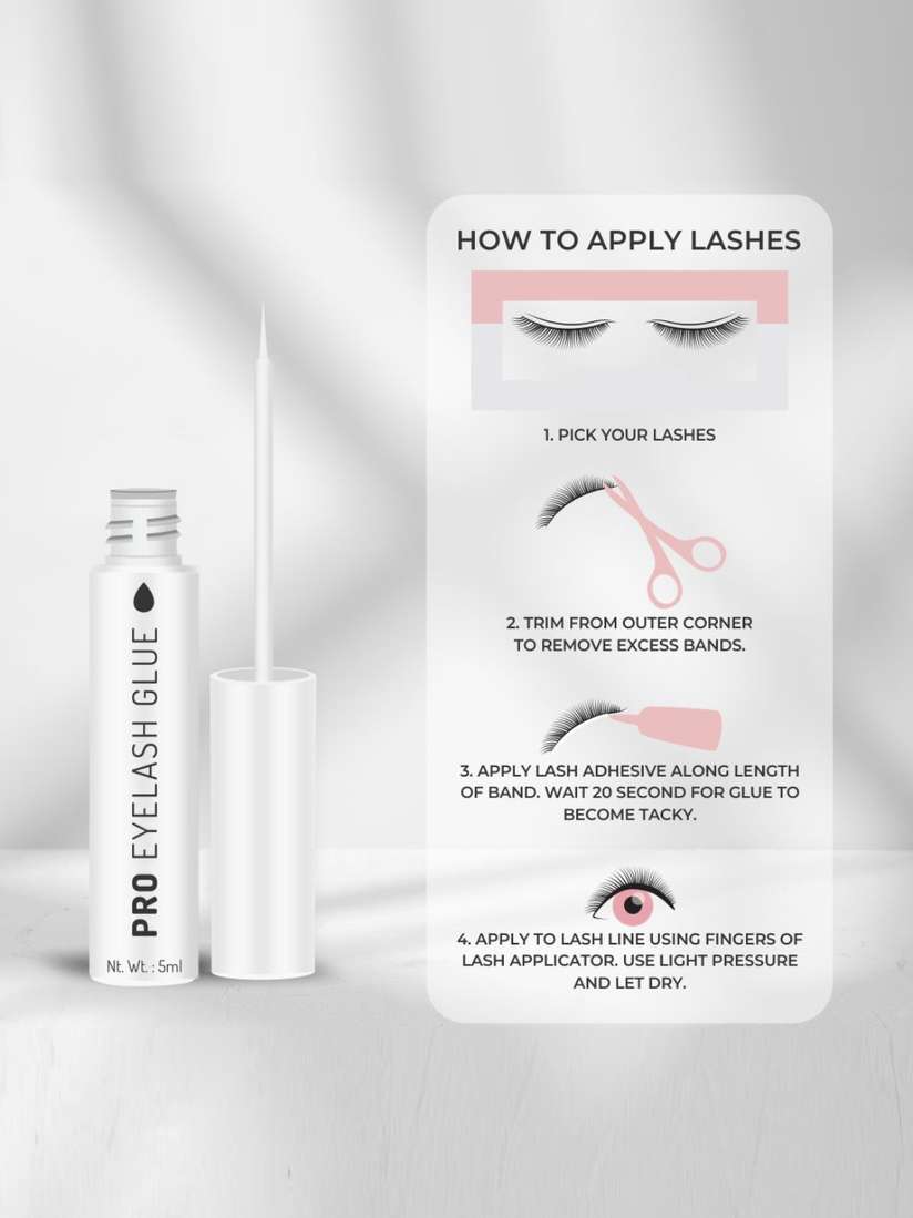 Buy SWISS BEAUTY Pro Eyelash Glue - White 5 ml - False Eyelashes