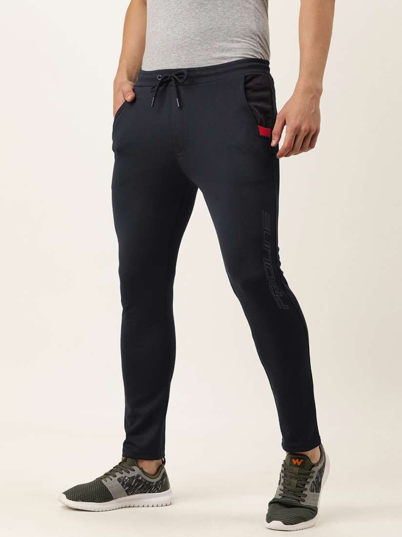 Buy Proline Active Men Grey Solid Mid Rise Elasticated Casual Track Pants Track Pants for Men 17282484 Myntra