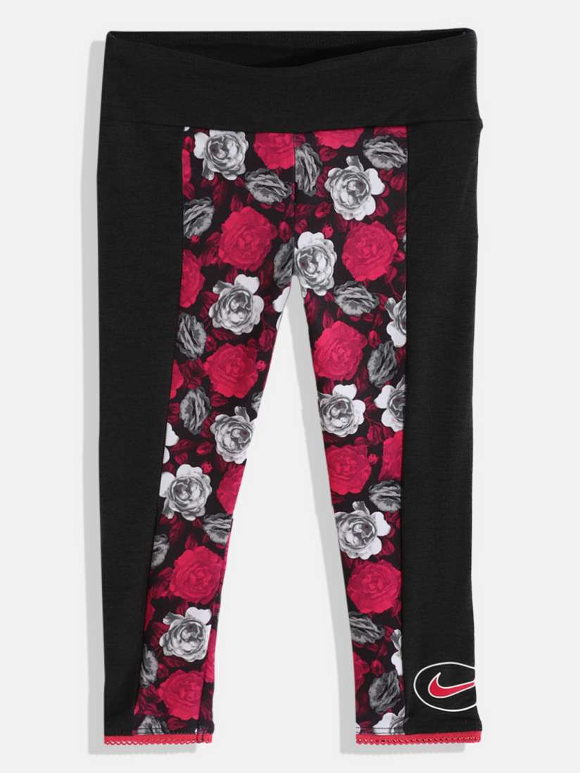 Nike floral print tights outlet