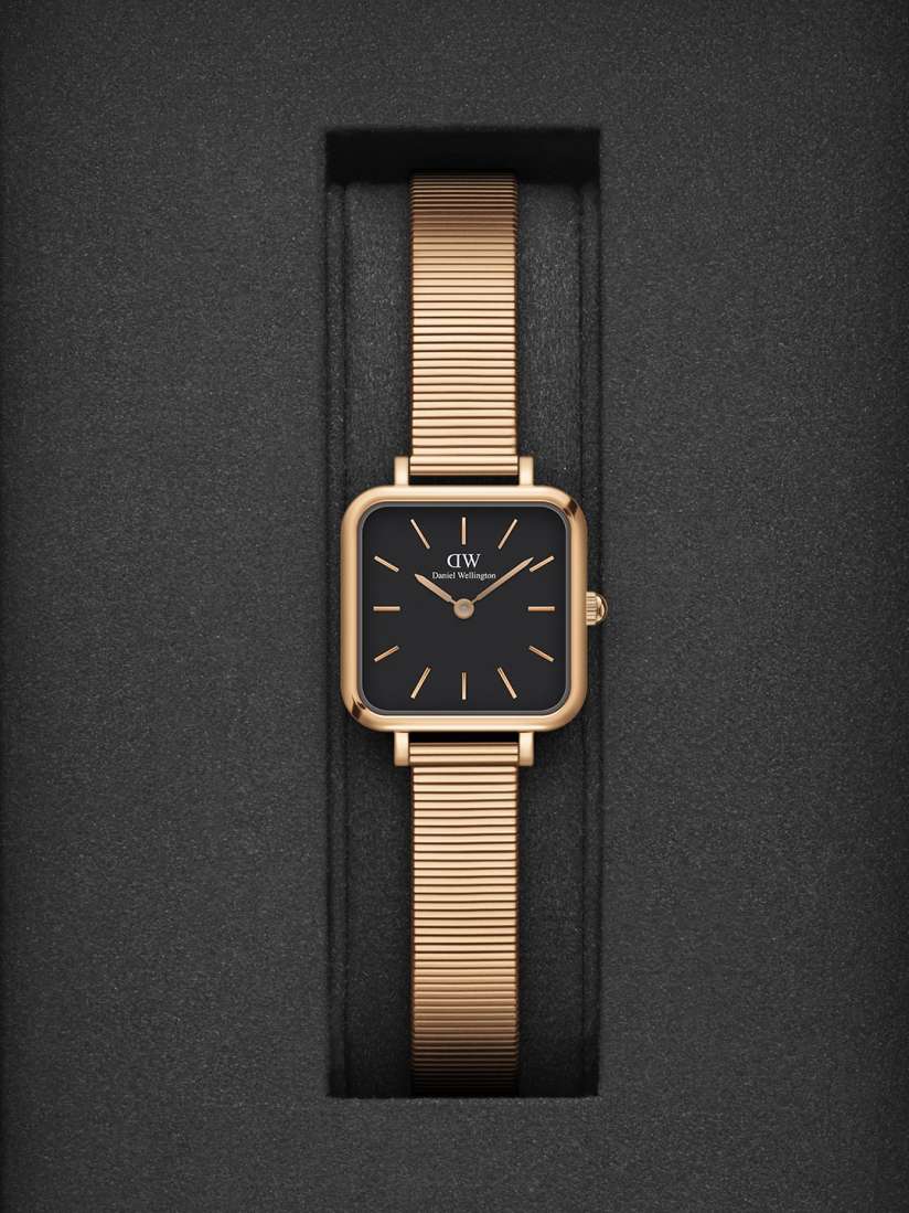 Buy Daniel Wellington Quadro Studio Women Dial Black 22mm Analogue Watch DW00100518 Watches for Women 17286264 Myntra