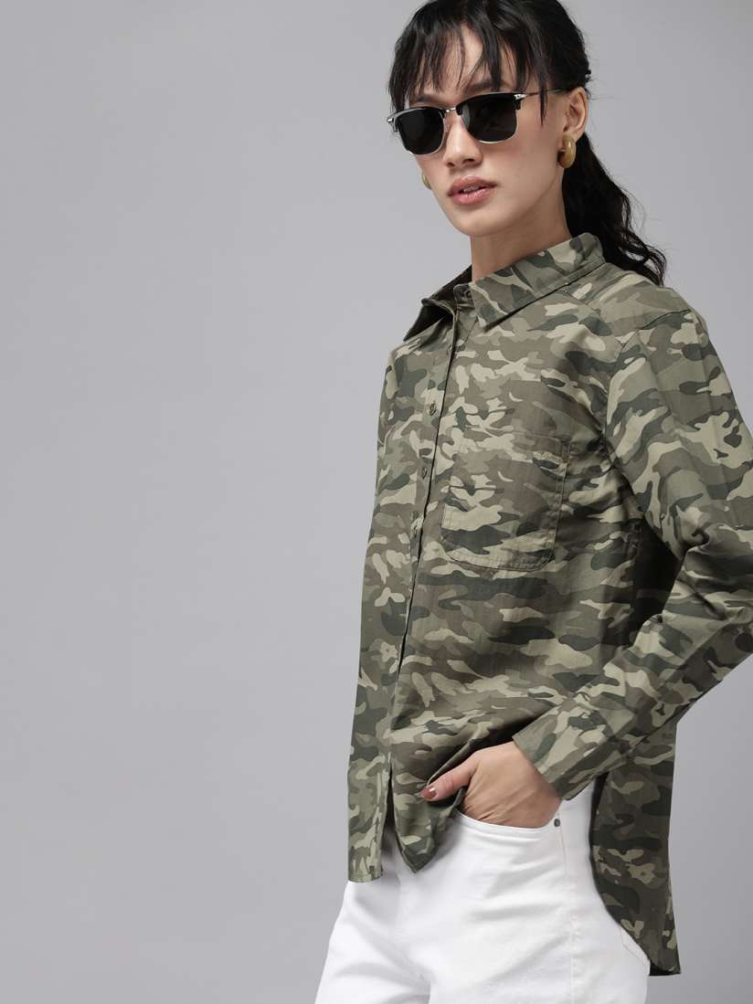 Camouflage casual shirts new arrivals
