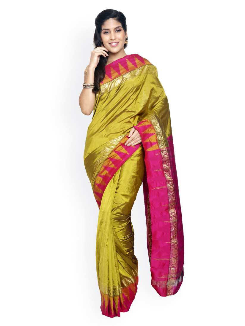 Myntra kanchipuram silk saree store