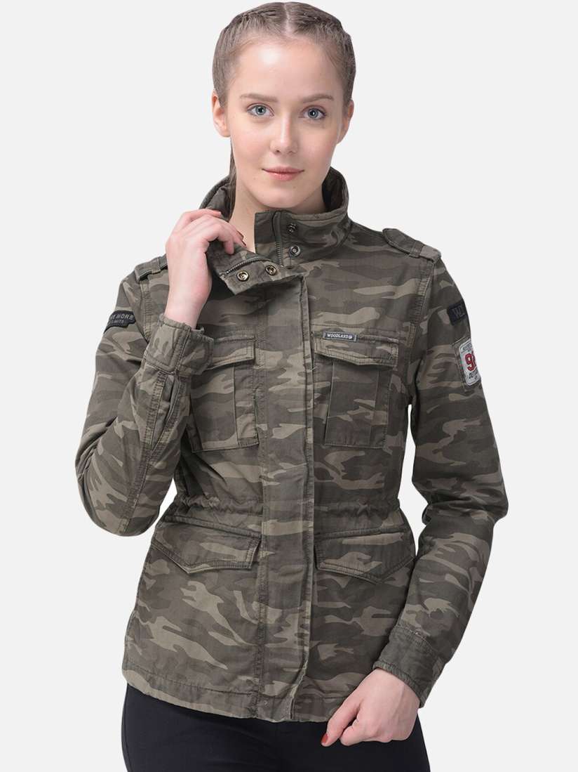 Woodland camouflage jacket on sale