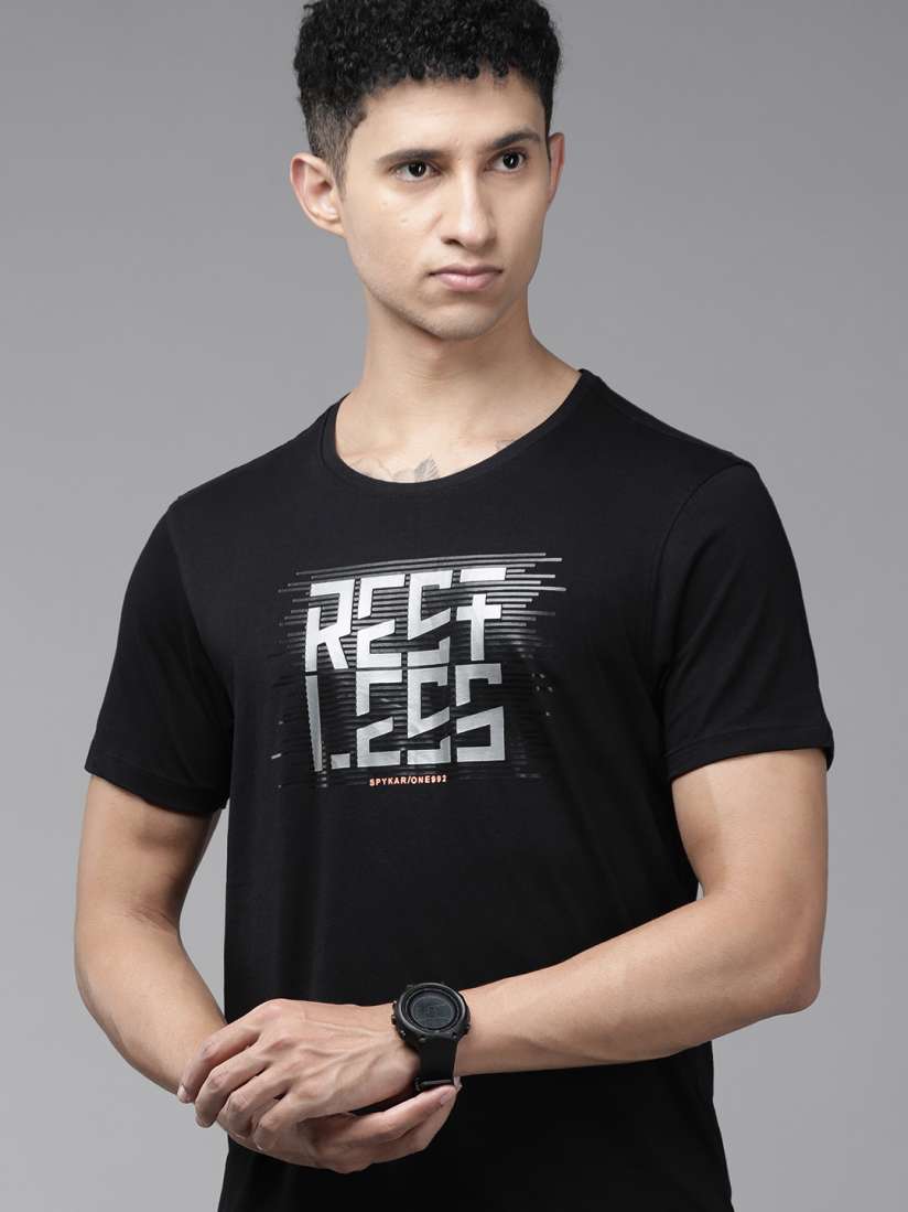 Spykar t shirts myntra clearance