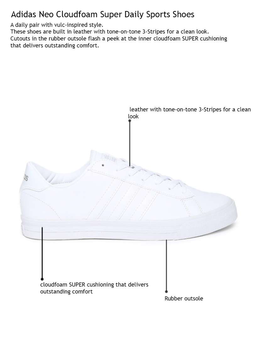 Cloudfoam super daily white clearance