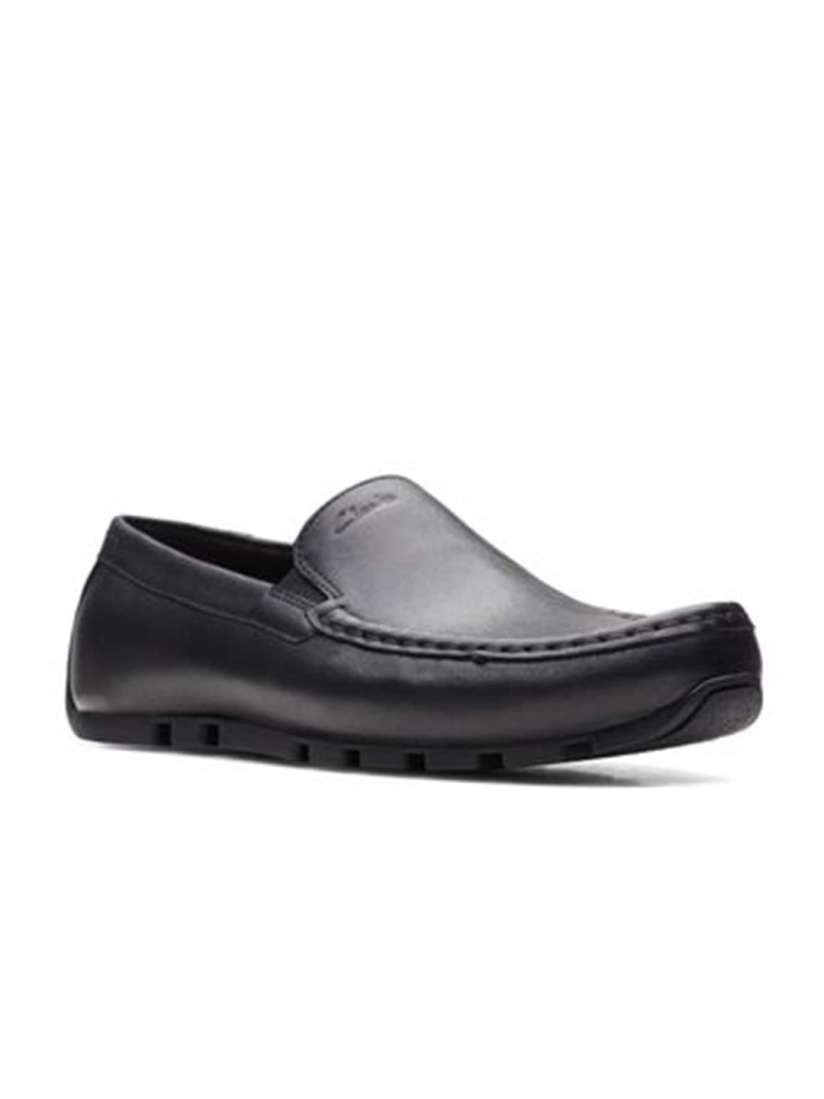 Buy Clarks Men Black Leather Loafers Casual Shoes for Men 17312200 Myntra
