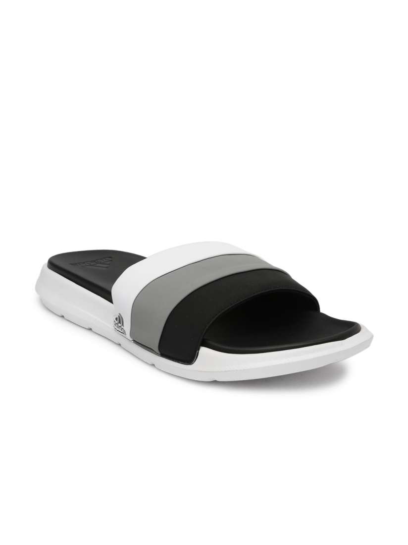 Buy ADIDAS Men Black Grey Superstar 4G Armad Striped Flip Flops Flip Flops for Men 1731236 Myntra