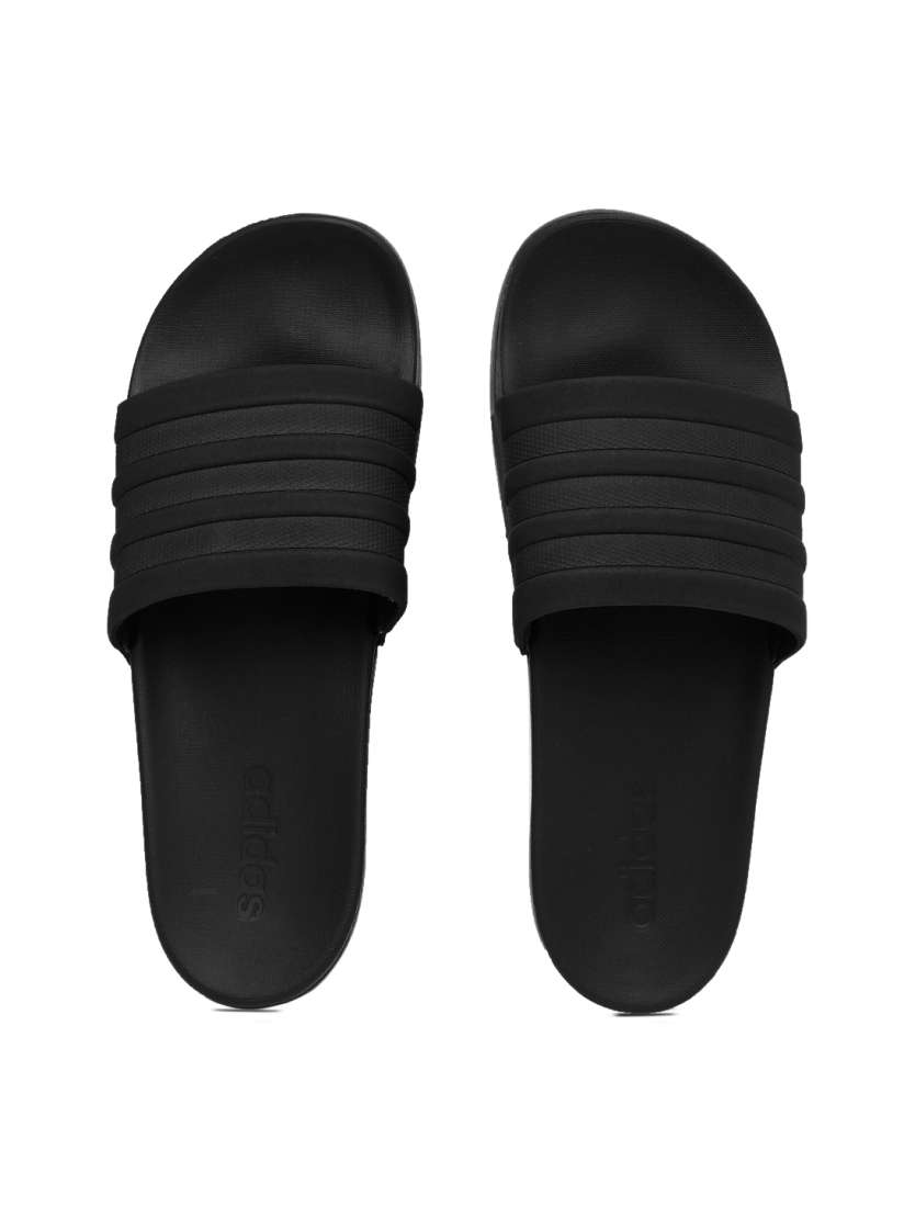 Buy ADIDAS Men Black Adilette CF Mono Flip Flops Flip Flops for Men 1731282 Myntra