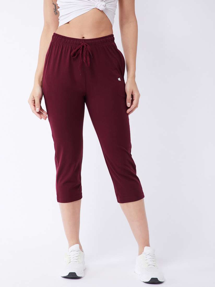 Buy Modeve Women Maroon Capris Capris for Women 17313878 Myntra