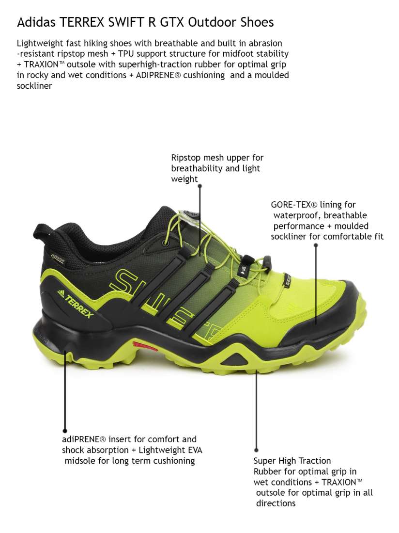 Adidas terrex swift r gtx green outlet