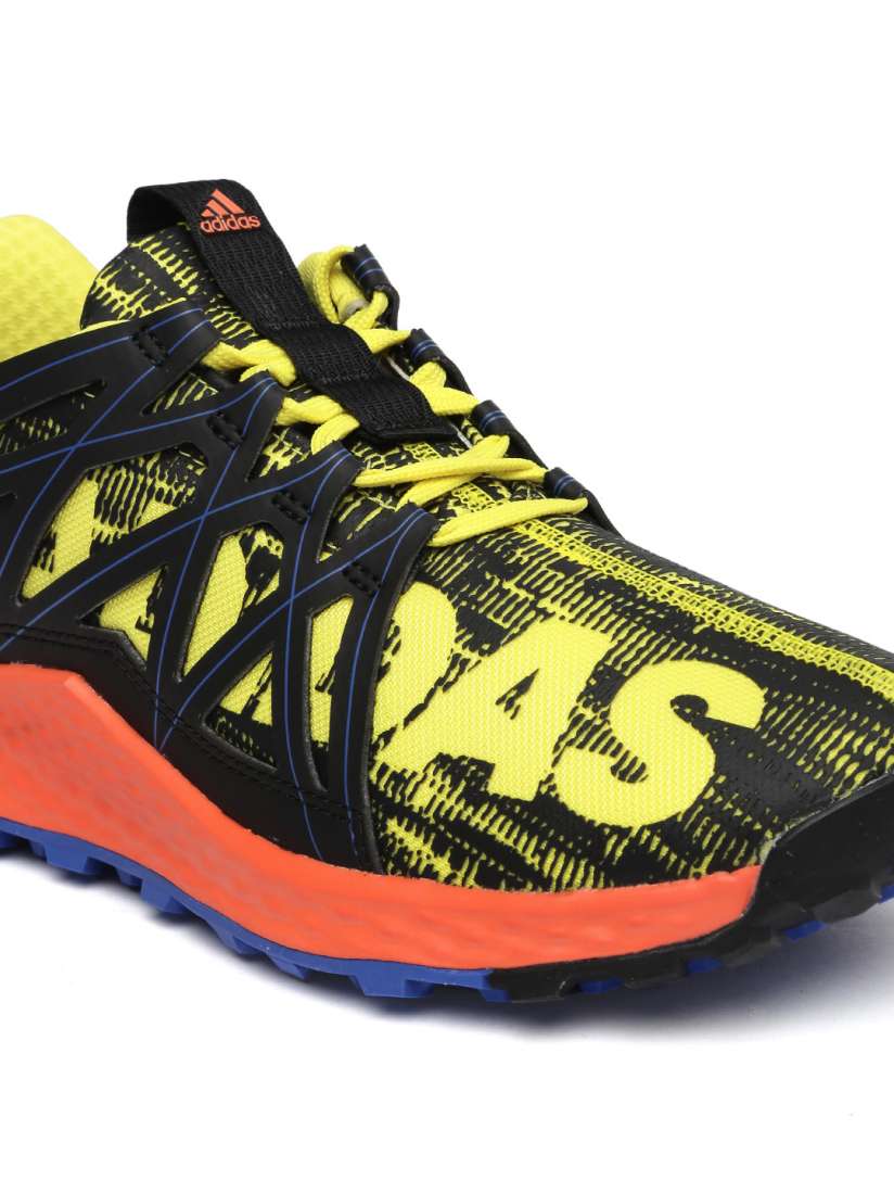 Buy ADIDAS Kids Black Yellow Vigor Bounce J Running Shoes Sports Shoes for Unisex Kids 1731541 Myntra