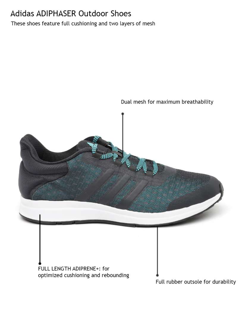 Buy ADIDAS Men Green Adiphaser M Running Shoes Sports Shoes for Men 1731561 Myntra
