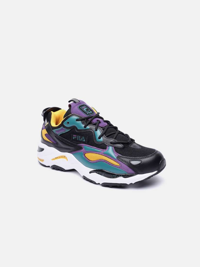 Buy FILA Men Black Colourblocked PU Ray Tracer Apex Sneakers Casual Shoes for Men 17319030 Myntra