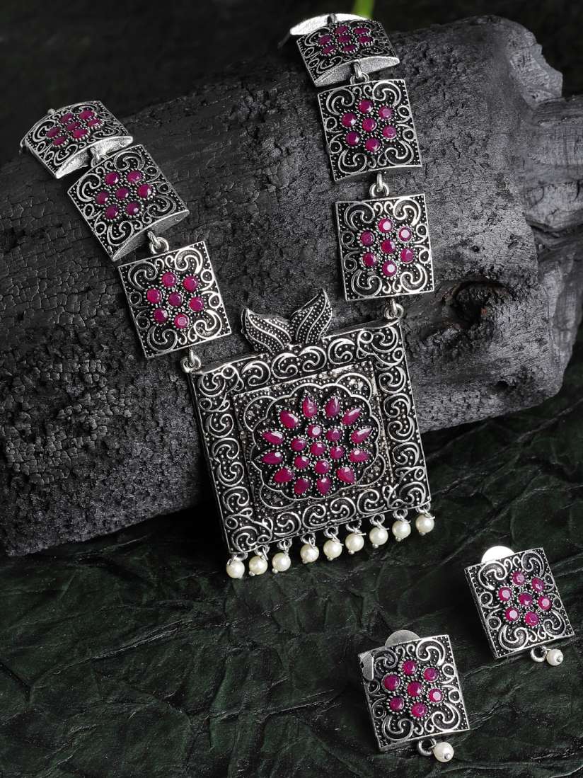 Oxidised jewellery myntra sales