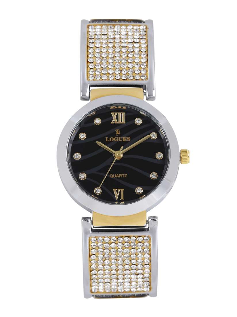 Buy LOGUES Women Black Analogue Watch 614BM Watches for Women 1732969 Myntra