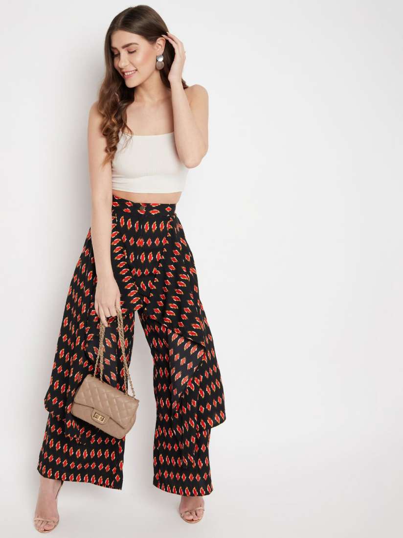 Ruffle palazzo with top online