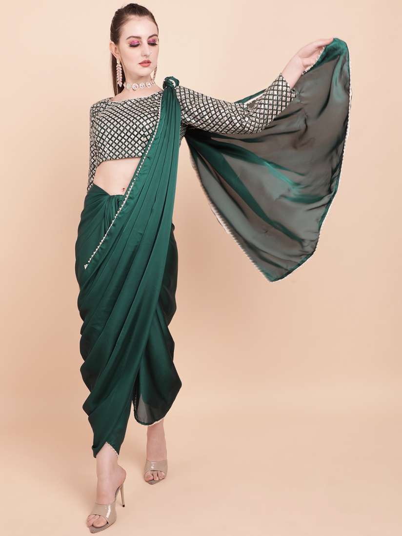 Dhoti saree myntra sales