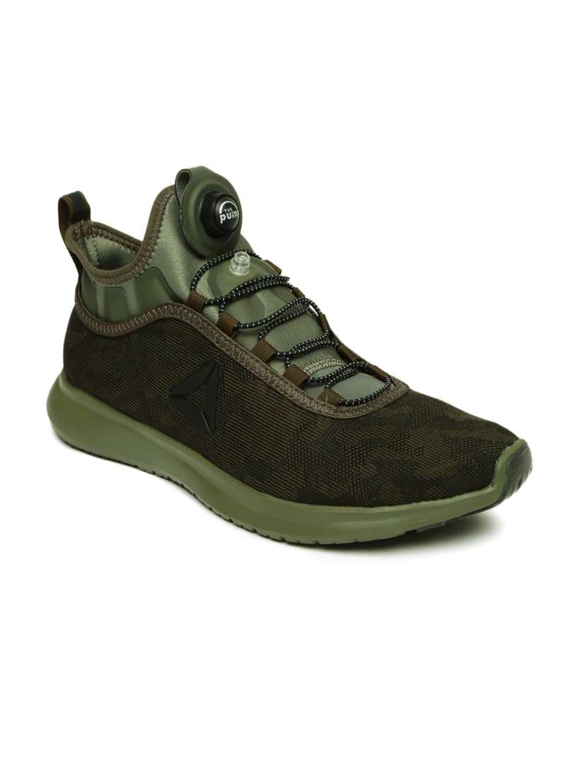 Reebok pump hombre olive on sale