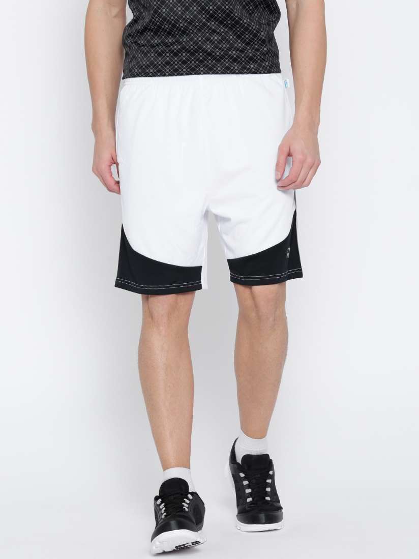 Buy YONEX Men White Black Colourblocked Sports Shorts Shorts for Men 1734028 Myntra