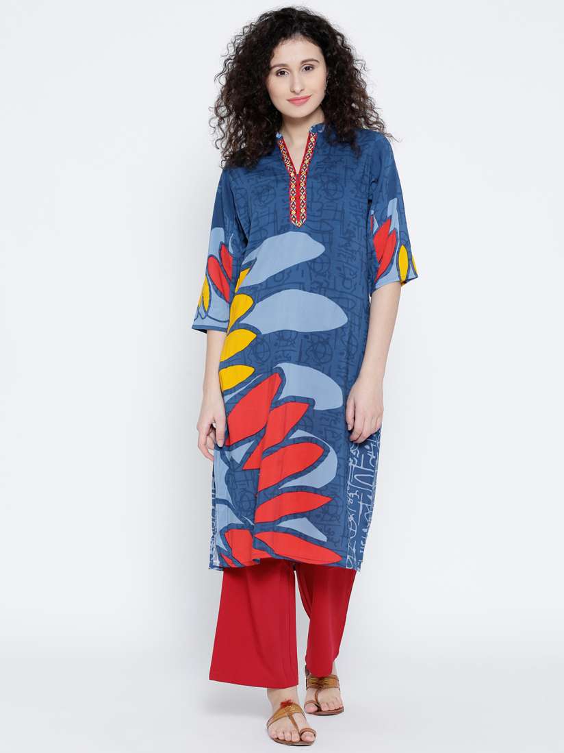 Shree women's straight kurta cheap
