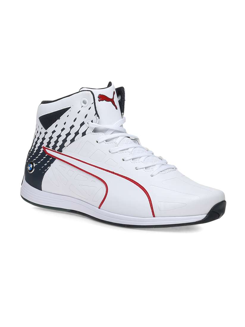 Buy PUMA Motorsport Unisex White BMW MS evoSpeed Mid Printed Mid Top Sneakers Casual Shoes for Unisex 1735290 Myntra