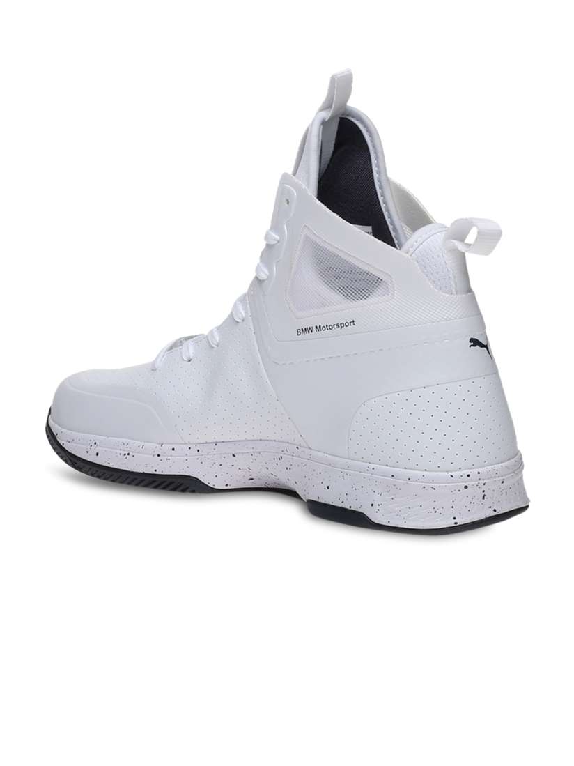 Buy PUMA Motorsport Men White BMW MS Whiplash Mid Top Sneakers Casual Shoes for Men 1735406 Myntra