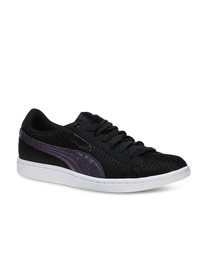 Buy Puma Women Black Vikky Swan Sneakers Casual Shoes for Women 1735446 Myntra