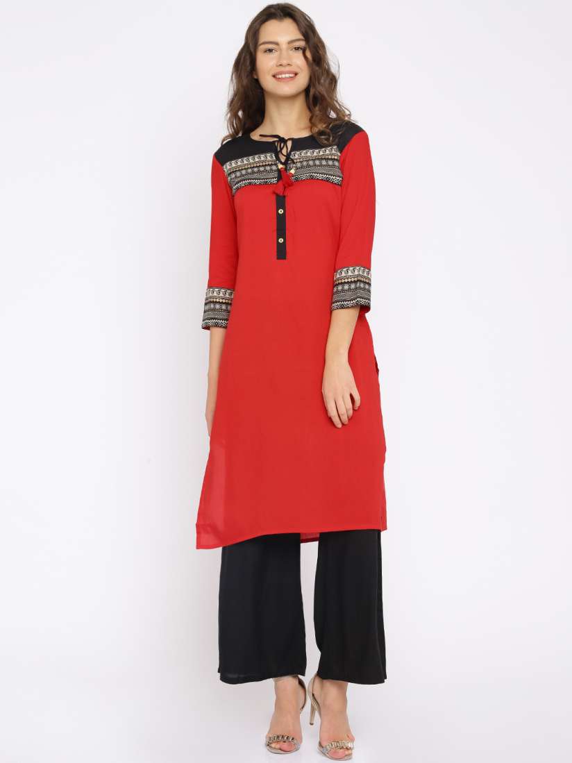 Soch women's straight kurta on sale