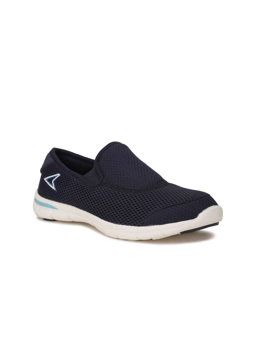 Buy Power Women Blue Textured Slip On Sneakers Casual Shoes for Women 17356912 Myntra