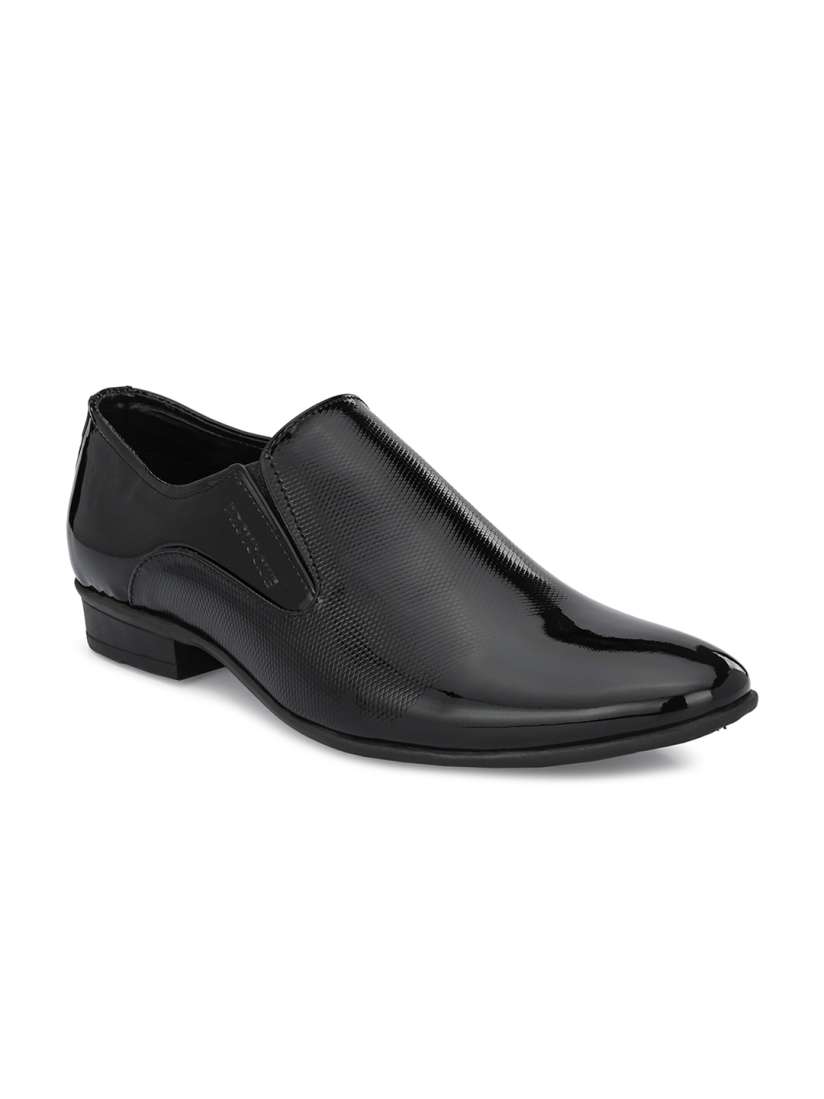 Faux leather formal shoes online