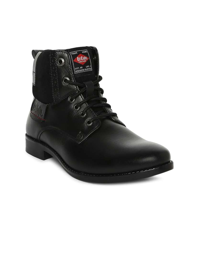 Lee cooper boots myntra hotsell