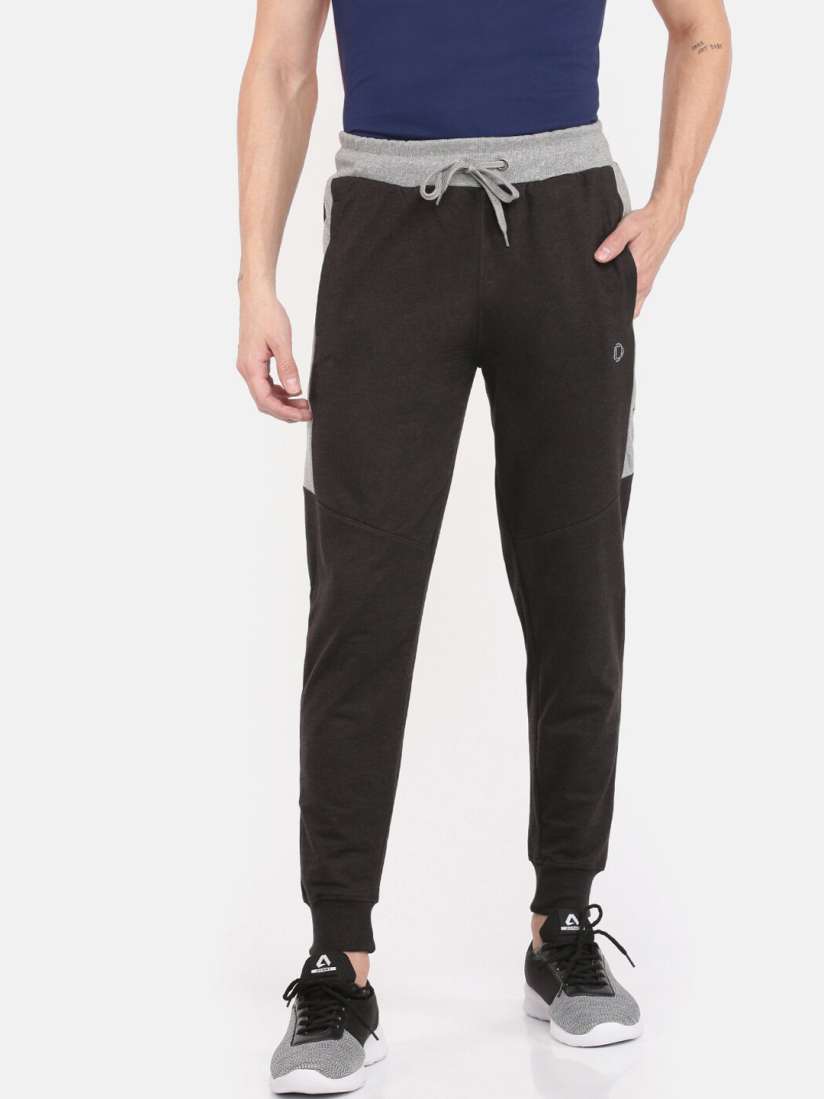 Buy Dollar Men Black Cotton Joggers Track Pants for Men 17387050 Myntra